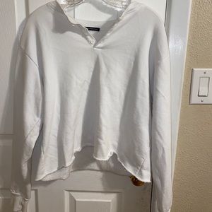 A white long sleeve shirt